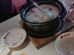 窝蛋牛肉粥-粤点越有·茶点·粤菜(樵岭国际店)