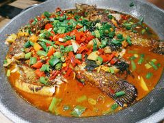 香煎特色木嫩鱼-建辉湖南土菜馆(南大街店)