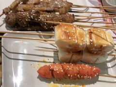 烤羔羊肉串-木屋烧烤(坂田天安云谷店)