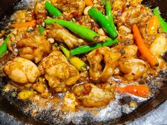 酱爆石锅蛙-绿茶餐厅(松江万达店)