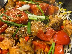 -贵州辣子鸡番茄鸡