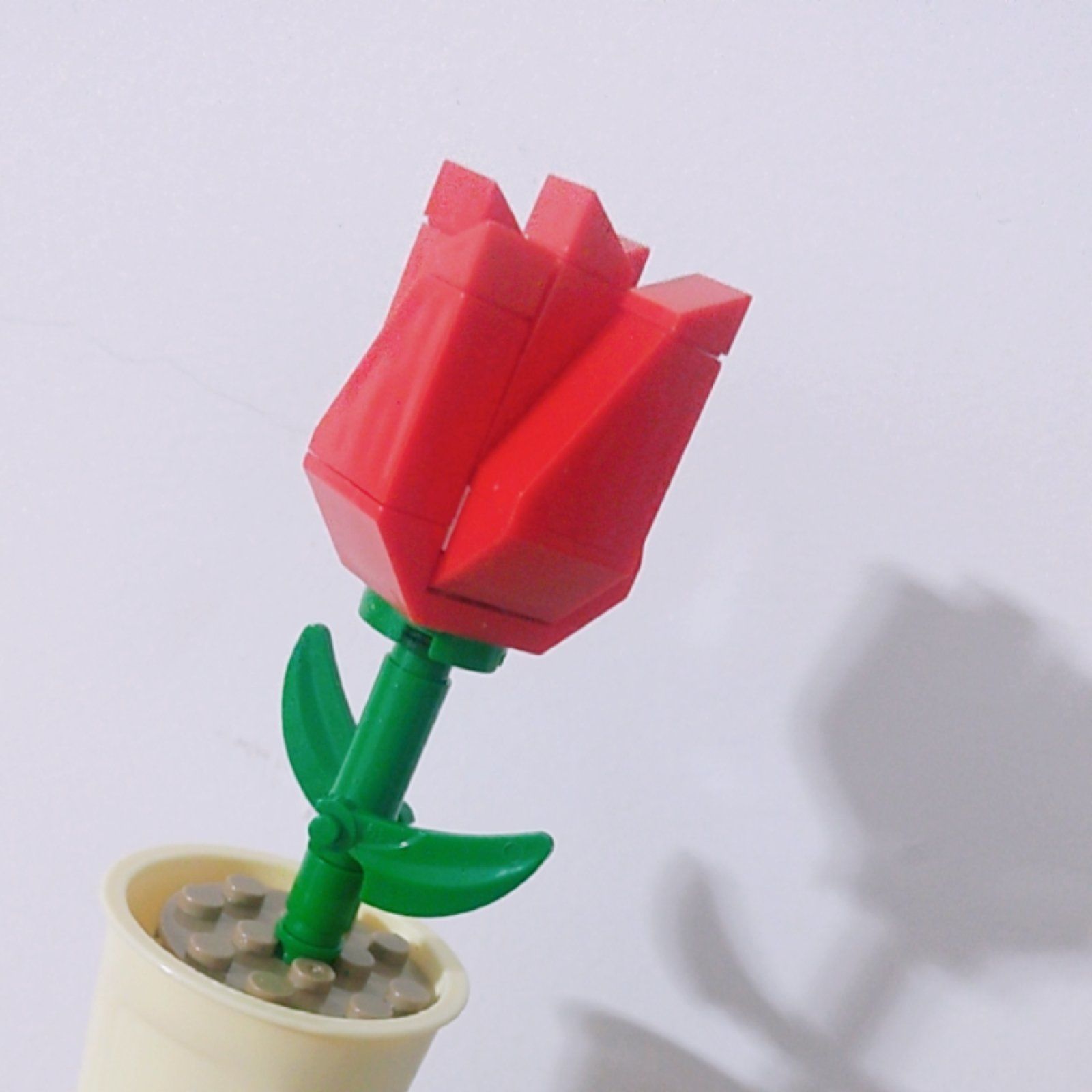 玫瑰花积木#集拼图记生活