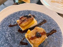 煎鹅肝面包-大渔铁板烧(东城店)