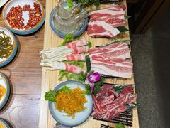 一米黑牛烤肉十二拼组合-明洞阿姨·韩式酱蟹烤肉·创意料理(三元桥店)