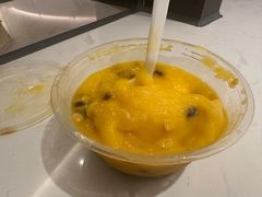 芒果白糯米冰浆-夏食光安顺小舒冰粉冰浆(甲秀楼店)