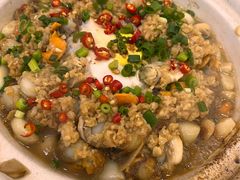 生焗扇贝肉-老码头黑皮肘子锅包肉熏酱水饺(文政街店)