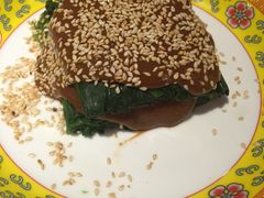 芝麻菠菜-那家小馆•北京菜•烤鸭(中关村店)