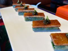 鱼子酱脆皮野菜松板肉-上海滩餐厅(BFC外滩金融中心店)