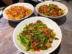 香菜炒牛肉-壹盏灯(惠农店)
