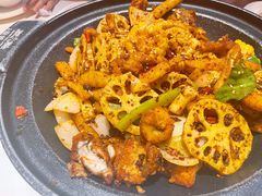 干锅牛蛙-渝蛙馆(新百店)