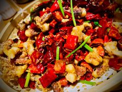 干煸鱿鱼爪-粥全粥到海鲜家常菜·海肠捞饭(嫩江路店)