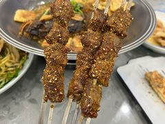烤羊肉串-苏师傅菜馆(上沙店)