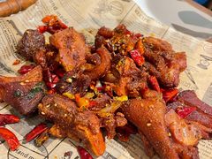 椒麻猪手-十面欢腾·海鲜面·台式Bistro(长乐路店)