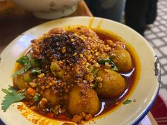 -拈签一笑黄牛肉辣卤串串