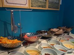 自助调料区-五星桥原切肥牛火锅·30年专注好牛肉(湖塘店)