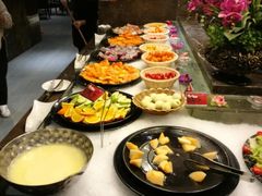自助取餐区-千百叶海鲜自助餐厅(万达广场店)