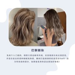 -三原色染发巴黎画染潮色漂色
