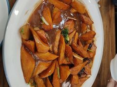 地瓜烧排骨-华圆美食-老蓬莱菜(蓬港路店)