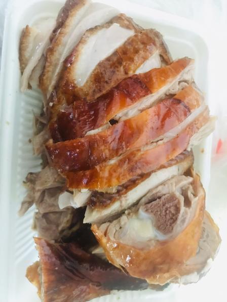 水西门杜家鸭子店-"这次买的是他们家的烤鸭 买的是半只 每天.