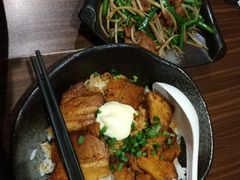 韭菜炒猪肝定食-纪州豚骨酱油拉面(锦延路店)