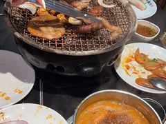 -韩京炭火烤肉自助料理(柯桥万达店)