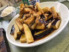 蛤蜊肉拌茄子-华春餐馆(鱼山路店)