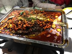 -探鱼·鲜青椒爽麻烤鱼(三水广场店)
