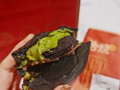 黑金奥利奥抹茶巧克力-拾烧·古法手作车轮饼(西直门凯德茂店)