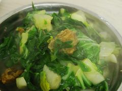 青菜烧油渣-八八餐厅(升州路店)