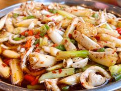 爆炒黄喉-邱金小炒·30 年盐帮江湖菜(自贡店)