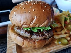 奶酪牛肉汉堡-道口麻辣烫·烧烤(五道口店)