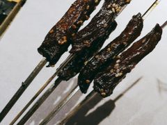 自制风干牛肉串-街角等你.大连海鲜烧烤(西安路店)