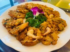 油炸虾饼-渔满仓海鲜渔家(象山二店)