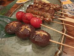 酱烤鸡肉串7种拼盘-玄白·炭烤活鳗(上海首店)