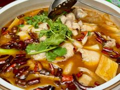 煳辣乌鱼片-蔼若春.传承三十年云南菜(金碧公园店)