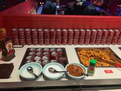 自助调料区-麻辣英雄重庆火锅(二城广场店)
