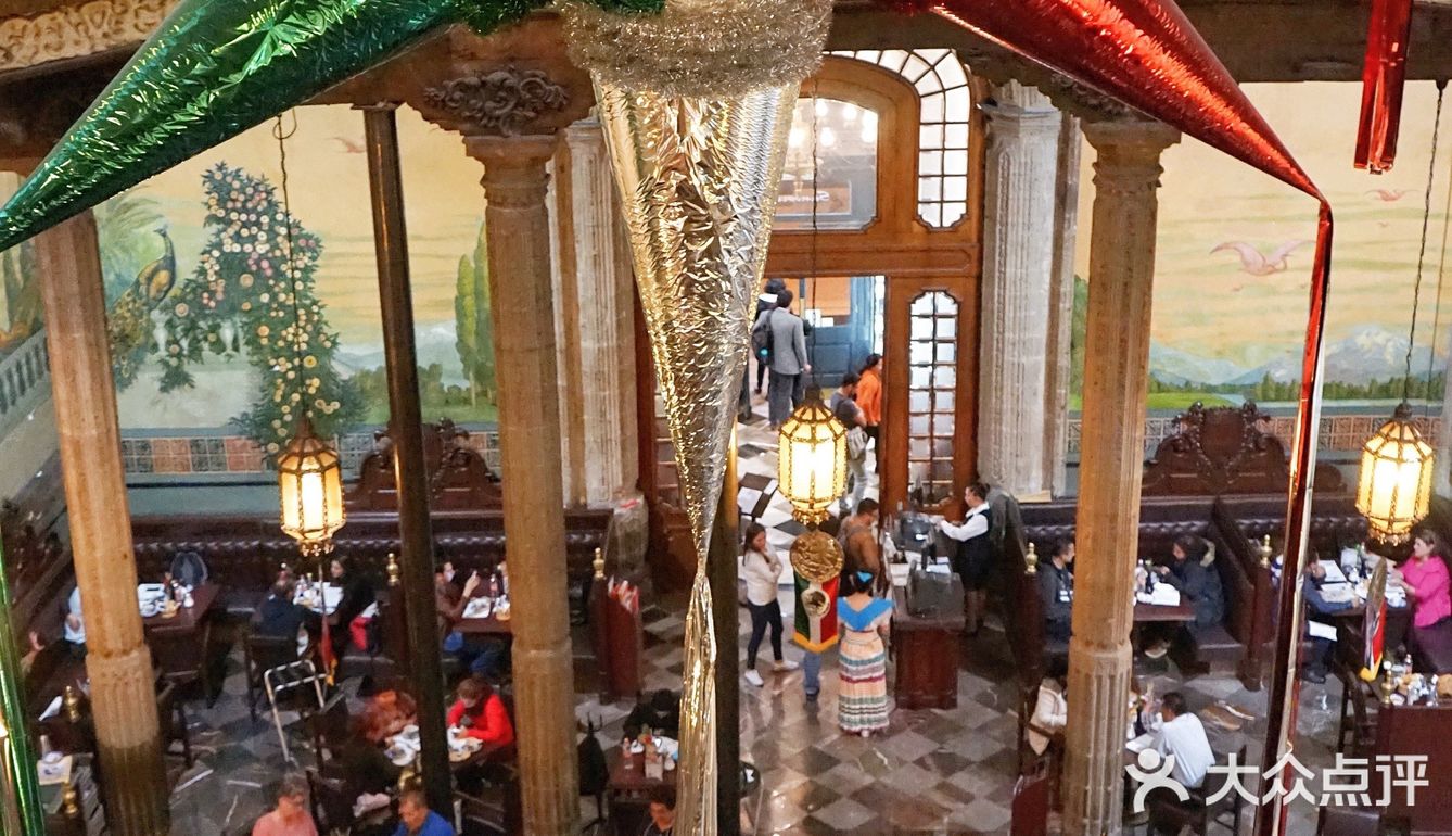 花样姐姐同款 墨西哥城的青花瓷餐厅