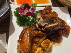 烧鸭拼烧鸡-李记潮汕砂锅粥(营福路店)