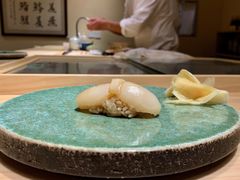 火炙扇贝寿司-鮨青(恒基名人购物中心店)