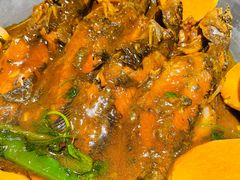 铁锅昂刺鱼贴玉米饼-关东小磨东北菜(漕河泾印象城店)