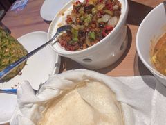 黑三剁配薄饼-雀舞云南菜(乐客城店)