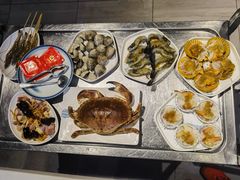 海鲜拼盘-碗中海·蒸汽海鲜·桑拿鸡(岭南天地店)