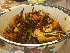 香辣虾蟹双拼-辣螃铠盆盆蟹大排档(总店)