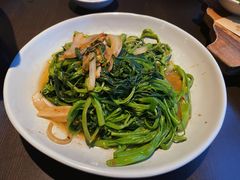 马拉盏炒通菜-大头虾越式风味餐厅(光明广场店)