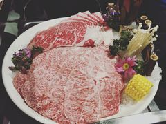顶级和牛拼盘-老翡翠 Old Crystal Jade Restaurant