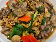 炒鸭杂-忠记姜母鸭