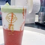 可爱好喝的创意羊乳茶🍼