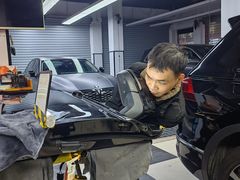 -鲨鱼皮汽车凹陷玻璃修复(静安店)