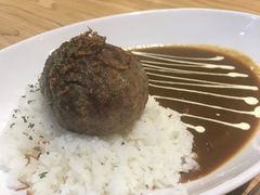 汉堡扒咖喱饭-Ufufu cafe(天神巷店)