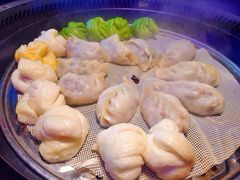 手工蒸饺花卷-挂雪铁锅炖大鹅